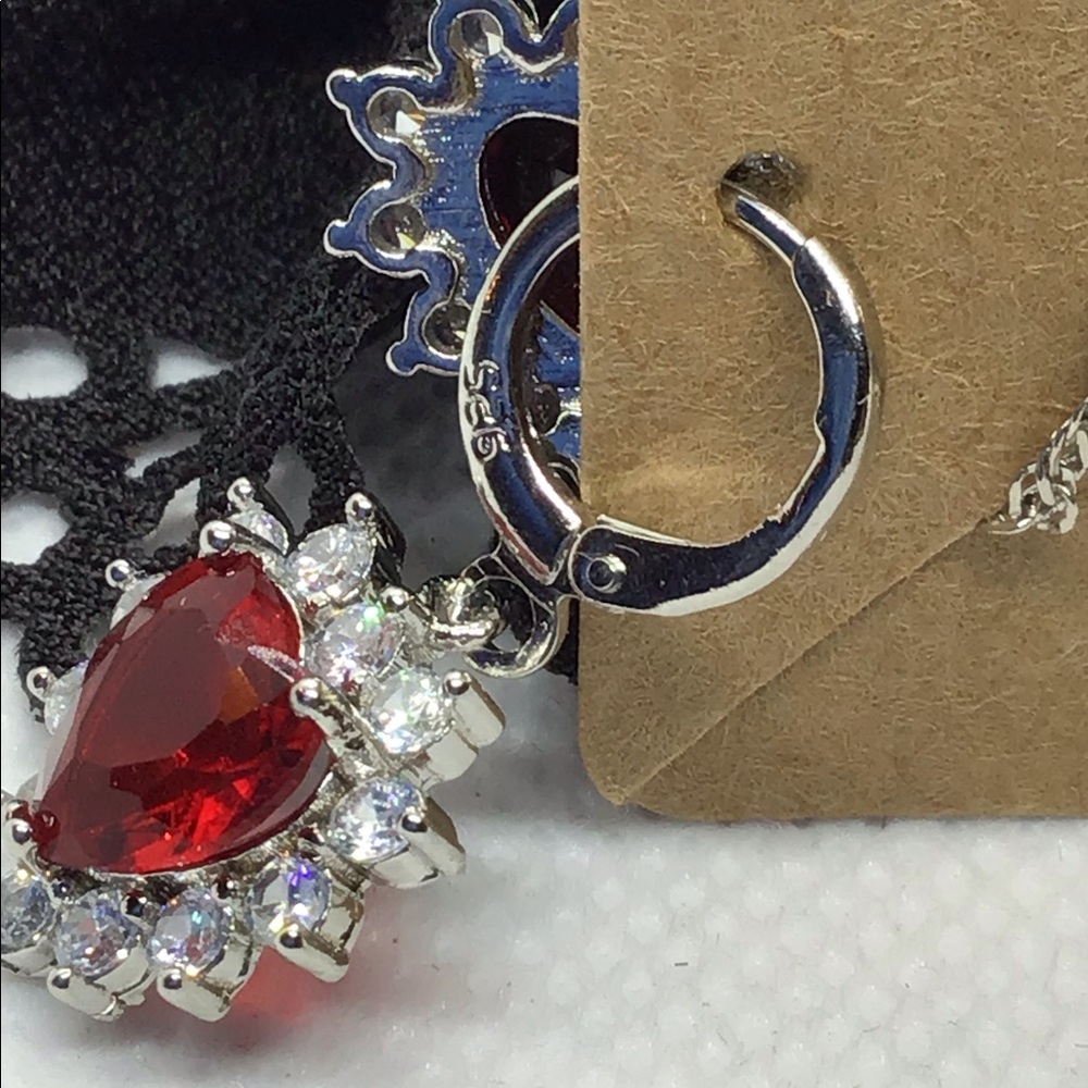 Sterling silver necklace set